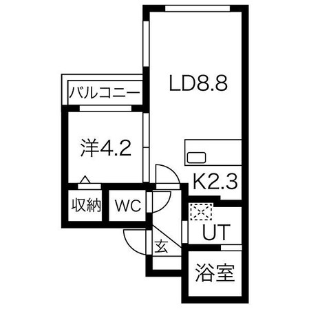 グランドラインの物件間取画像